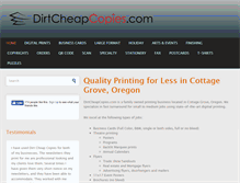 Tablet Screenshot of dirtcheapcopies.com